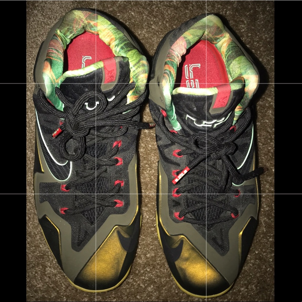 Nike Lebron 11 King’s Pride Parachute Gold